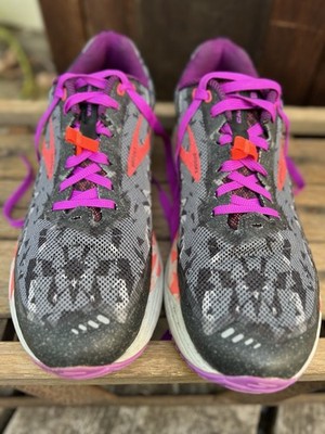 Brooks Caldera 3 Black Coral Purple Shoes Size 11 Womens Shoes Athletic Running