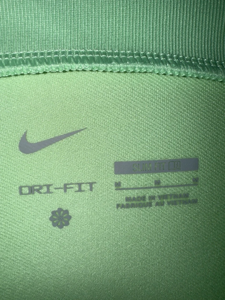 Nike Brazil National Team Dri-Fit Strike Training 1/4 Zip Pullover LS Top Mens M - Image 4 of 4