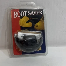 1pr Black Boot Saver Toe Guards Work Boot Protectors Easy to Apply NEW Made USA