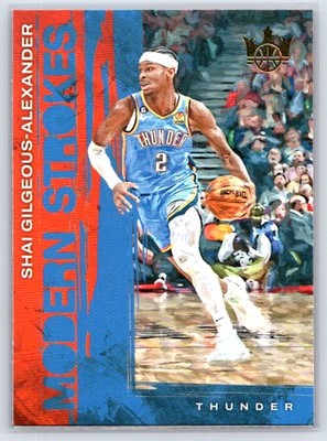 シェイ ギルジャス アレキサンダー Panini Court Kings 激レア 2023-24 Panini Court Kings - Modern Strokes Shai Gilgeous