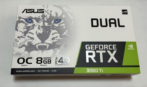 ASUS Dual GeForce RTX 3060 Ti 8GB White GPU Graphics Card Used - Bild 13 von 17