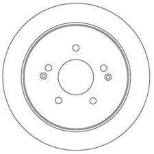 Disque de frein Ssangyong KORANDO