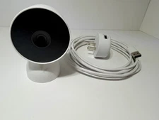 Google Nest Cam Indoor Wired 2nd Gen Security Camera - Snow (GJQ9T)