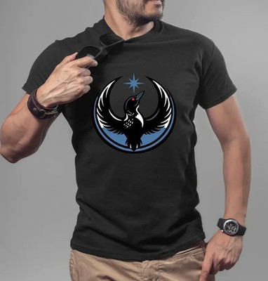 Minnesota Rebel Alliance T-shirt, MN State Bird Loon Resistance Shirt S-5XL
