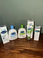 Lot of 7 Cetaphil Cleanser, Lotion, Sunscreens Serum And Post Acne Serum New