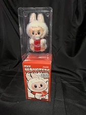 Labubu The Monsters coca cola Pop Mart plush & Vinyl Authentic Blind Box. NIB.
