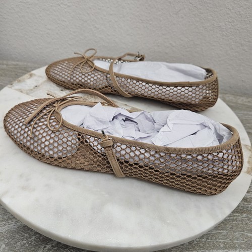 MNG 620GALA Mesh Flat women’s shoes MNG Size 39 Brown - Picture 7 of 9