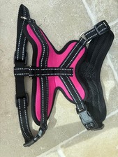 Dog Harness Brand New No Tags From B&M Size MEDIUM TO LARGE HEAVY DUTY PINK