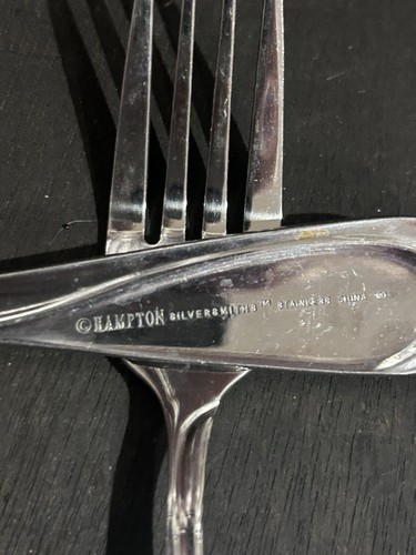 Hampton Forge Swirl 5-Piece Flatware, Silver 1 Place-setting - Picture 4 of 6