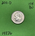 2011 D Roosevelt Dime BU US Coin See Pictures