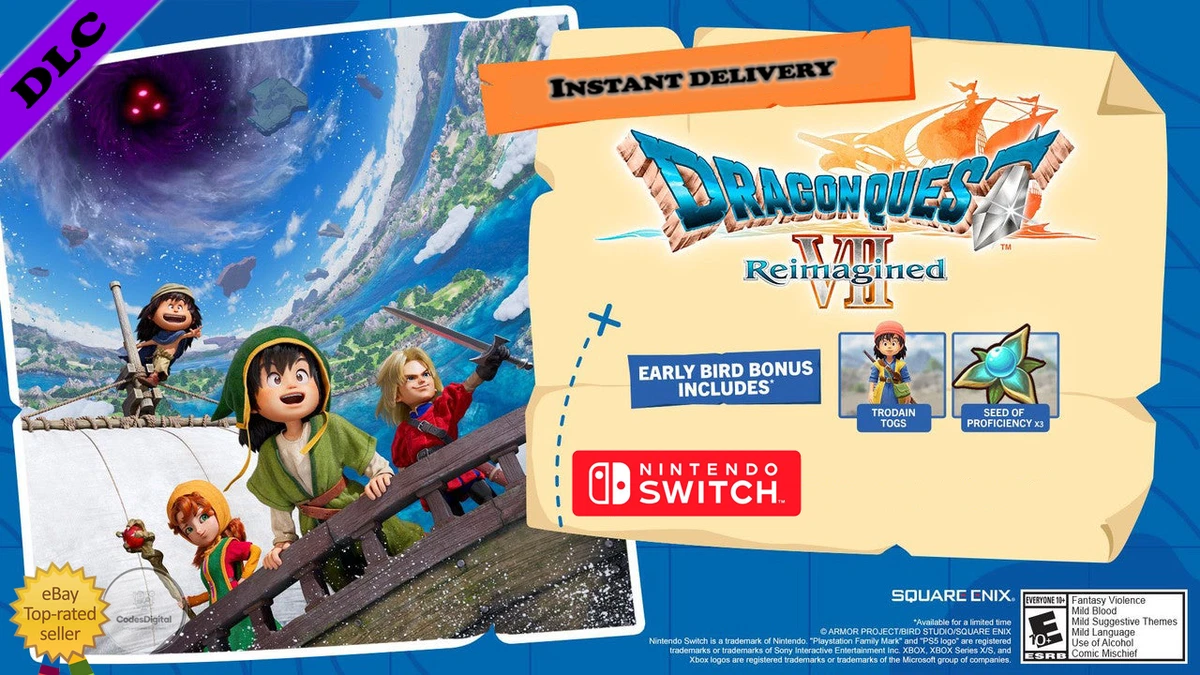 Dragon Video Games Quest Nintendo Switch for sale | eBay