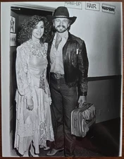 John Schneider (The Dukes of Hazzard) & Tawny Little 1986 7x9 Press Photo