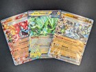 Twilight Masquerade EX Bundle: 3x EX Double Rare Ogerpon & Tyranitar Pokemon TCG