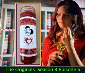 Vampire Diaries Franchise Spell Candle Prop (Box #576)