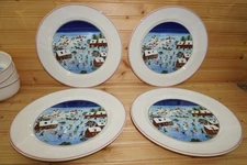 Villeroy & Boch Naif Christmas (4) Dinner Plates, 10 1/2" More Available  (G25)