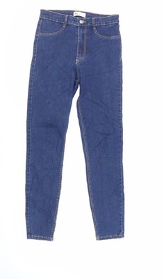 Skinny-Damenjeans UK Größe 10 Zara Regular Fit