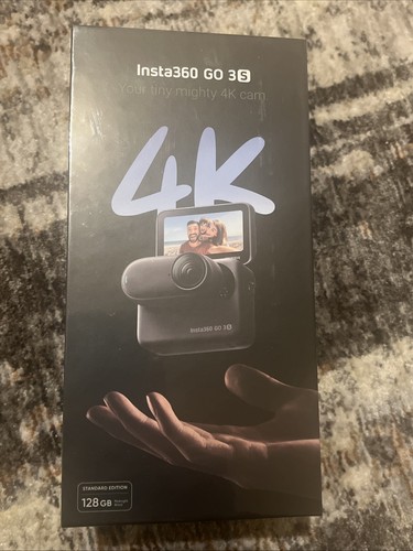 Insta360 GO 3S Action Camera (128GB Midnight Black) Sealed - Picture 10 of 12