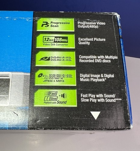 Reproductor de DVD/CD Sony DVP-NS57P plateado escaneo progresivo - nuevo con control remoto - Imagen 6 de 8
