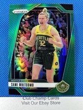 2024 #88 Sami Whitcomb Panini Prizm WNBA Green Prizm Storm