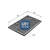 Innenraumfilter UFI 54.278.00 Aktivkohlefilter FüR Corsa S93 Tigra Opel Combo