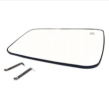 Left Driver Side Exterior Mirror Glass W Power Heated For Dodge Ram 1500 2500