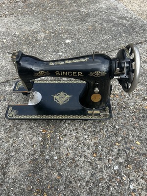 Vintage Singer 99K Nähmaschine - 1951 Classic British-Made Heavy Duty Machine