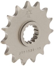 JT Sprockets JTF1539.15 15T Steel Front Sprocket , black One Size,