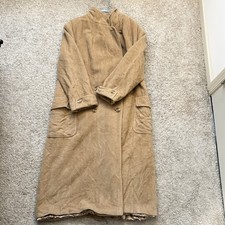 J. Percy for Marvin Richards Camel Hair Overcoat Men’s Long Tan USA Made Vintage