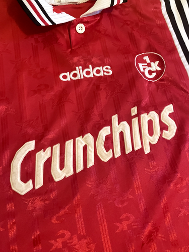 Maglia 1. FC KAISERSLAUTERN calcio fussball Trikot Adidas 1996 19997 1998 FCK - Imagen 4 de 13