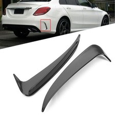 F&uuml;r Mercedes C Klasse W205 Limo AMG Line Sto&szlig;stange Flossen Flaps Flics Flaps DE