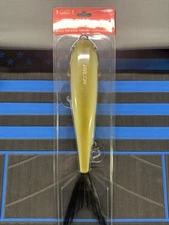 BAITSANITY 10in. Broomwalker Gt Topwater Bite - 14in. W/Brush (BREAD) - NEW 