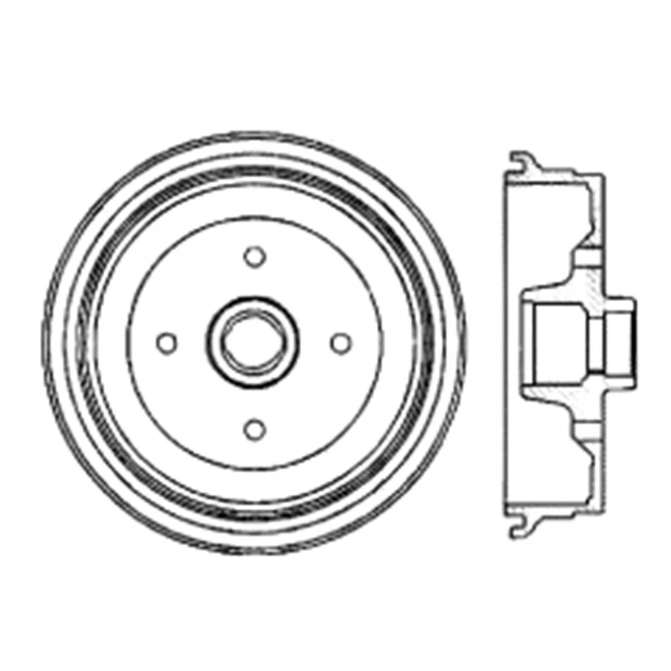 Centric Parts 122.33006 Brake Drum For 71-82 Volkswagen Brasilia Super Beetle - Image 4 of 4