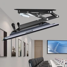 Electric Ceiling TV Mount - Flip Down Pitched Roof Mount, 0-85 Tilt, Motorize...