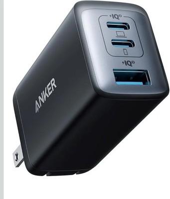 NEW - Anker 65W PowerPort III 3-Port Pod Fast Wall Charger -SEALED (CBT)