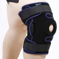 Rodillera ajustable, 2 bisagras, 4 vías, estabilizador de compresión hcl.mcl.lcl unisex