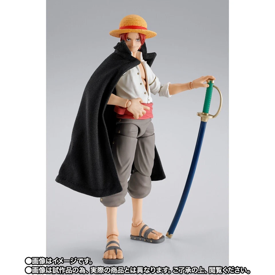 NEW Bandai S.H.Figuarts One Piece Shanks & Monkey D. Luffy Childhood Figure - Изображение 3 из 4