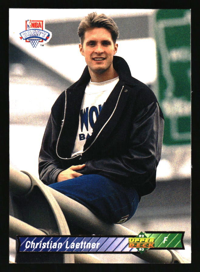 1992-93 Upper Deck RC #3a Christian Laettner Rookie