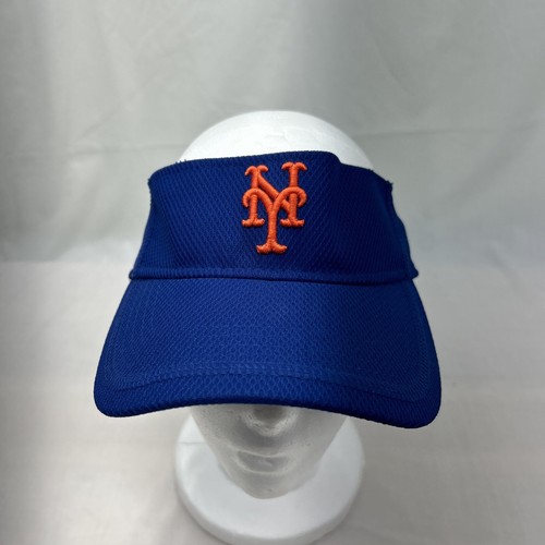Visera New Era MLB NY Mets - Elástica Talla Pequeña/Mediana - Nueva sin etiquetas - Imagen 1 de 7