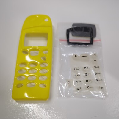 Nokia 5100 Series Wireless Cell Phone Faceplate Cover Case Yellow