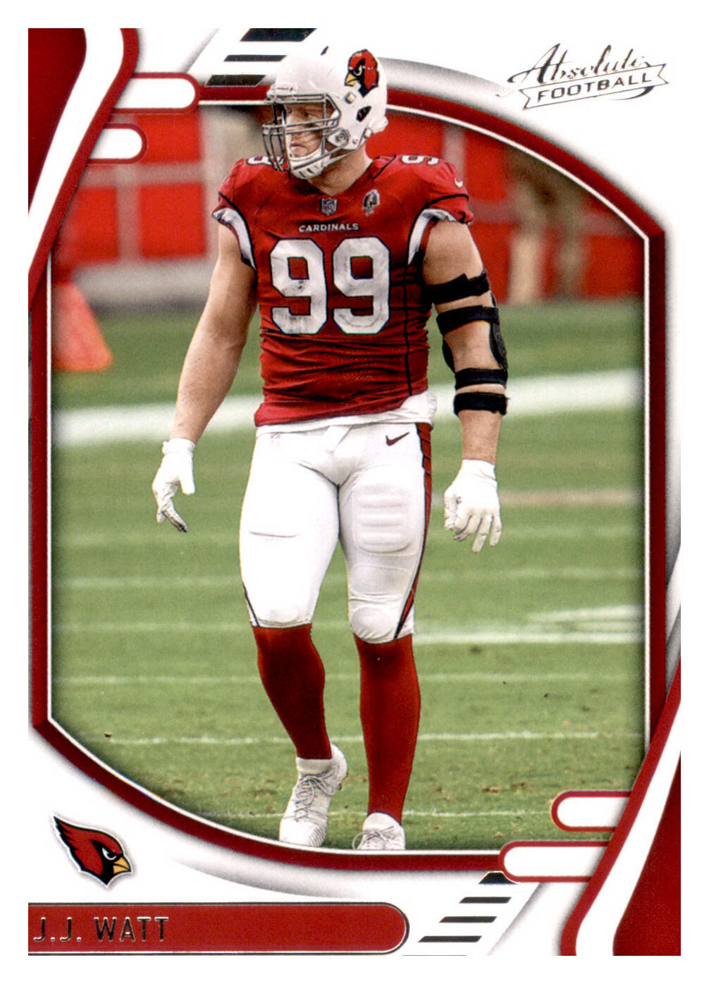 2021 Panini Absolute #14 J.J. Watt Retail Cardinals Football Card 