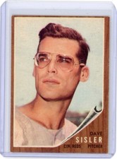 1962 TOPPS DAVE SISLER #171 CINCINNATI REDS VG-EX NO CREASES