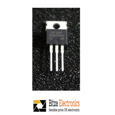 International Rectifier IRF2807 N-Kanal MOSFET 75V 13mΩ 82A TO220