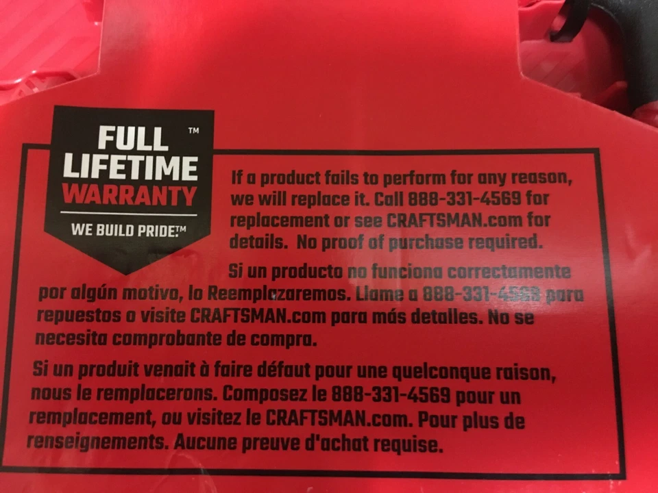 NEW CRAFTSMAN T-THROUGH HANDLE HEX KEY ALLEN SAE / METRIC CHOICE OF SIZE OR SET - Image 2 of 2