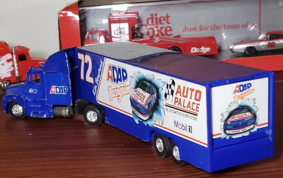 EDICIÓN LIMITADA BURNHAM RACING WINROSS DIECAST HAULER ERTL AL ELLEN HANNA... Foto 3 de 4
