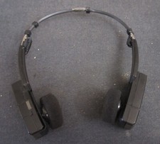 Vintage GE AM/FM Stereo Radio Headphones Foldable Head Set 7-1290B Cordless