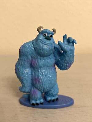 SULLY MONSTERS INC DISNEY PIXAR 3  ACTION FIGURE PVC PLASTIC TOY (PRE-OWNED)