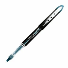 69020 Uni-Ball Vision Elite BLX Rollerball Pen, Micro Tip, Blue/Black, Pack of 2