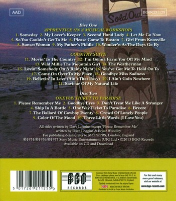 DAVE LOGGINS APPRENTICE/COUNTRY SUITE/ONE WAY TICKET NEW CD