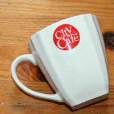City Cafe Coffee Original White Ceramic Mug