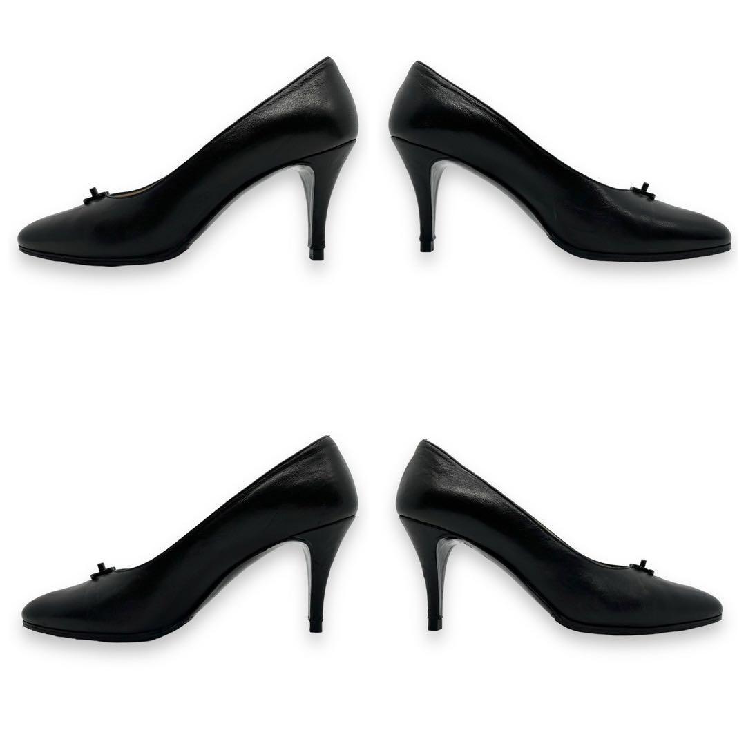 靴 CHANEL Backside Coco Mark Patent Pumps CHANEL Patent Leather Pumps Size 36 Coco Mark Embroidery